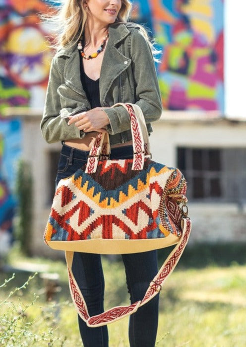 Aztec weekender sale bag