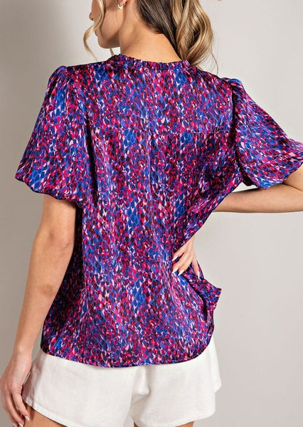 Firecracker Front Tie Top~FINAL SALE