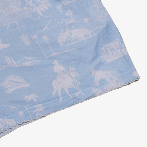 Cowboy Western Toile Pajama Set