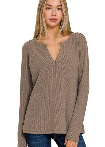 Willow Waffle Textured Top