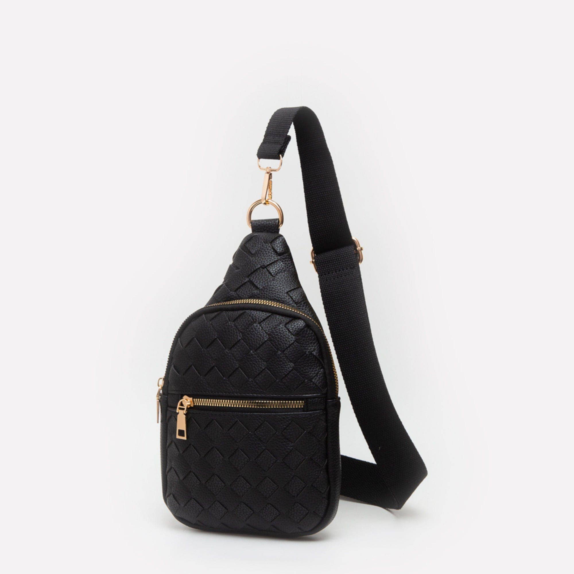 Around Town Woven Sling Bag