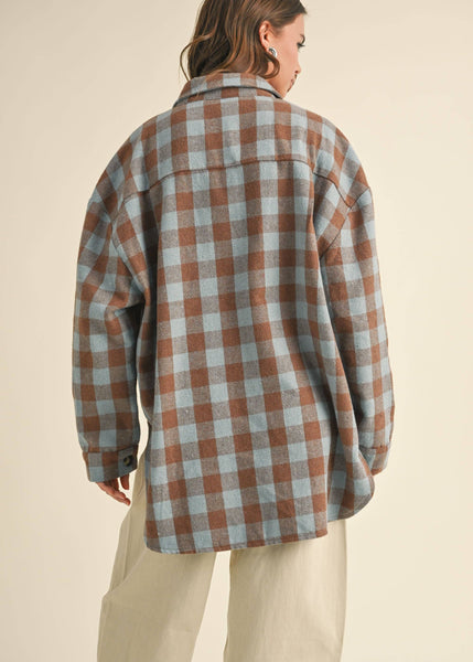 Check it Out Checkered Plaid Shacket