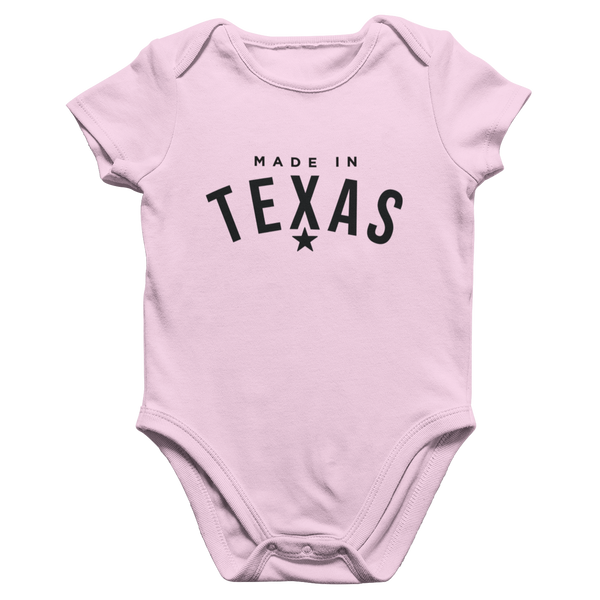 Made in Texas Onesie: White / Newborn