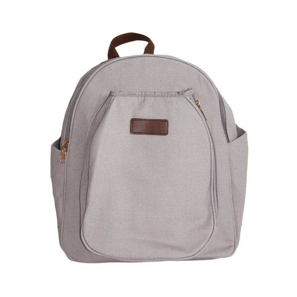 Pickleball Men’s Backpack in Gray Canvas