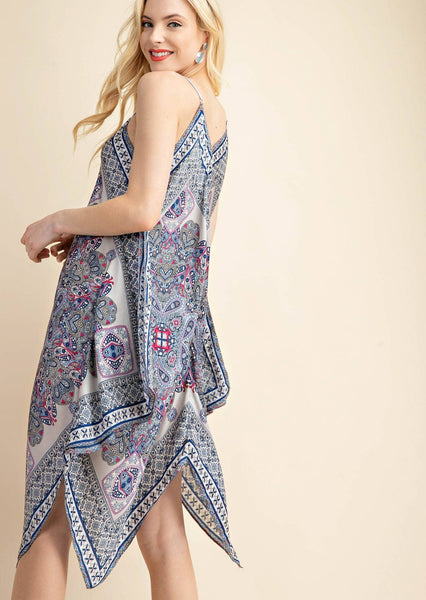 Cabana Handkerchief Tunic  Dress