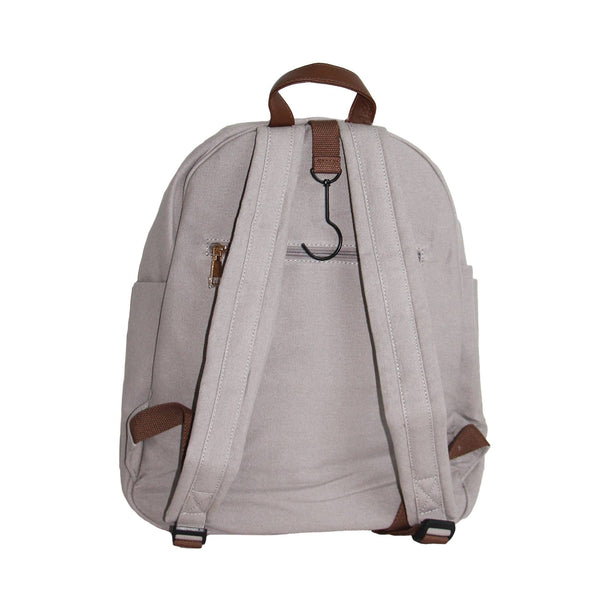 Pickleball Men’s Backpack in Gray Canvas